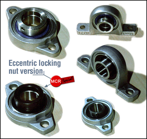 Aluminium Pillow Blocks – UFL/UP 000 Series