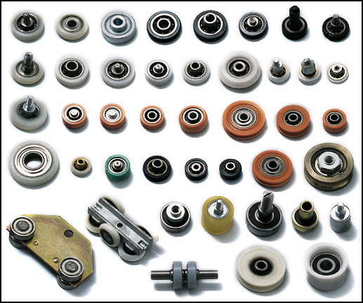 Plastic and Plastic Covered Bearings